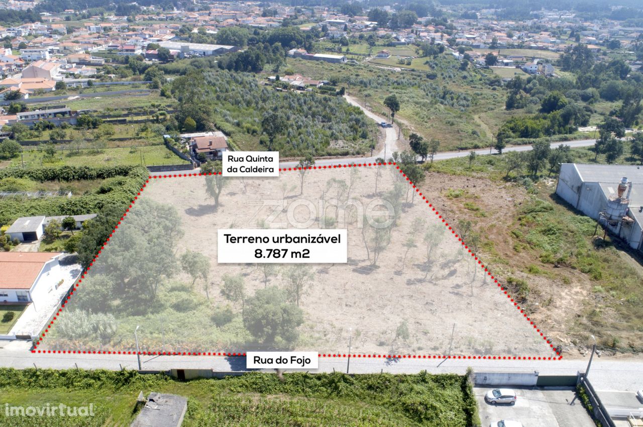 Terreno para construção com 8.787 m2 - Arcozelo, Vila Nova de Gaia