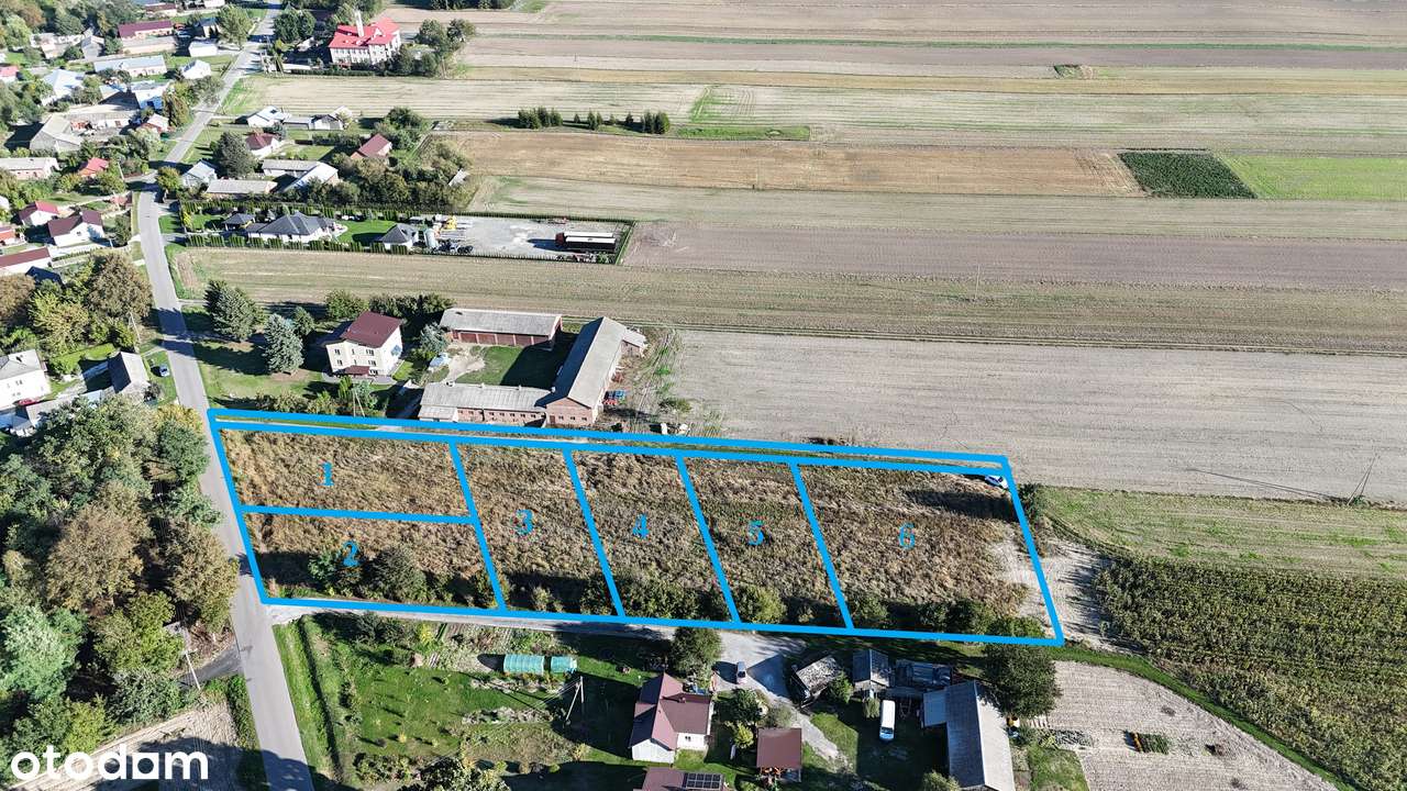 Czółna, Niedrzwica Duża- 6 działek budowlanych-1