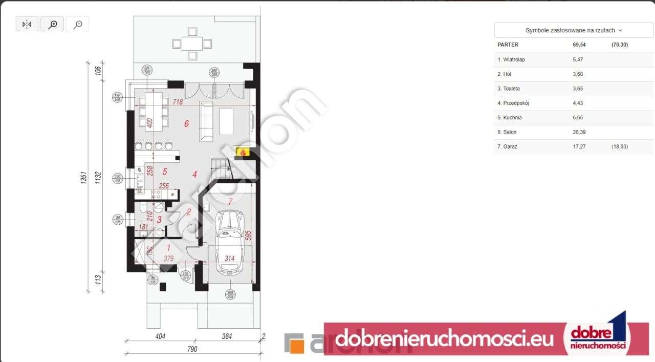 Okazja! Nowy dom w stanie deweloperskim Osielsko - Pełny obrazek: 3/5