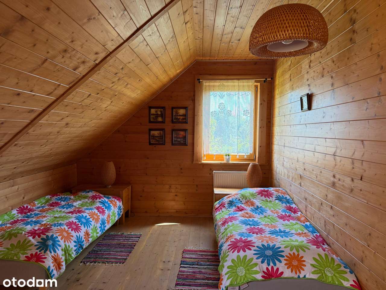 Dom z bali | Piękna działka 30a | Wola Wieruszycka gm. Łapanów-16