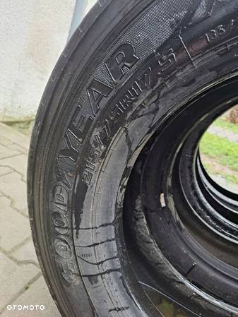 OPONA OPONY NACZEPOWA GOODYEAR KMAX T 215/75 R 17.5 - 5