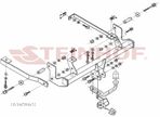 Hak Holowniczy + MODUŁ 7PIN do Peugeot 807 VAN od 2002 do 2014 - 3