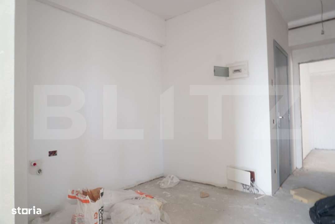 Apartament 3 camere, bloc nou, 67mp, semifinisat, zona Centrala - Imagine principală: 4/8