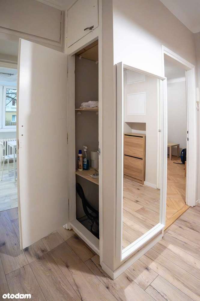 Duża kawalerka 37m2 Warszawa Wola - oddzielna kuchnia - Pełny obrazek: 4/13