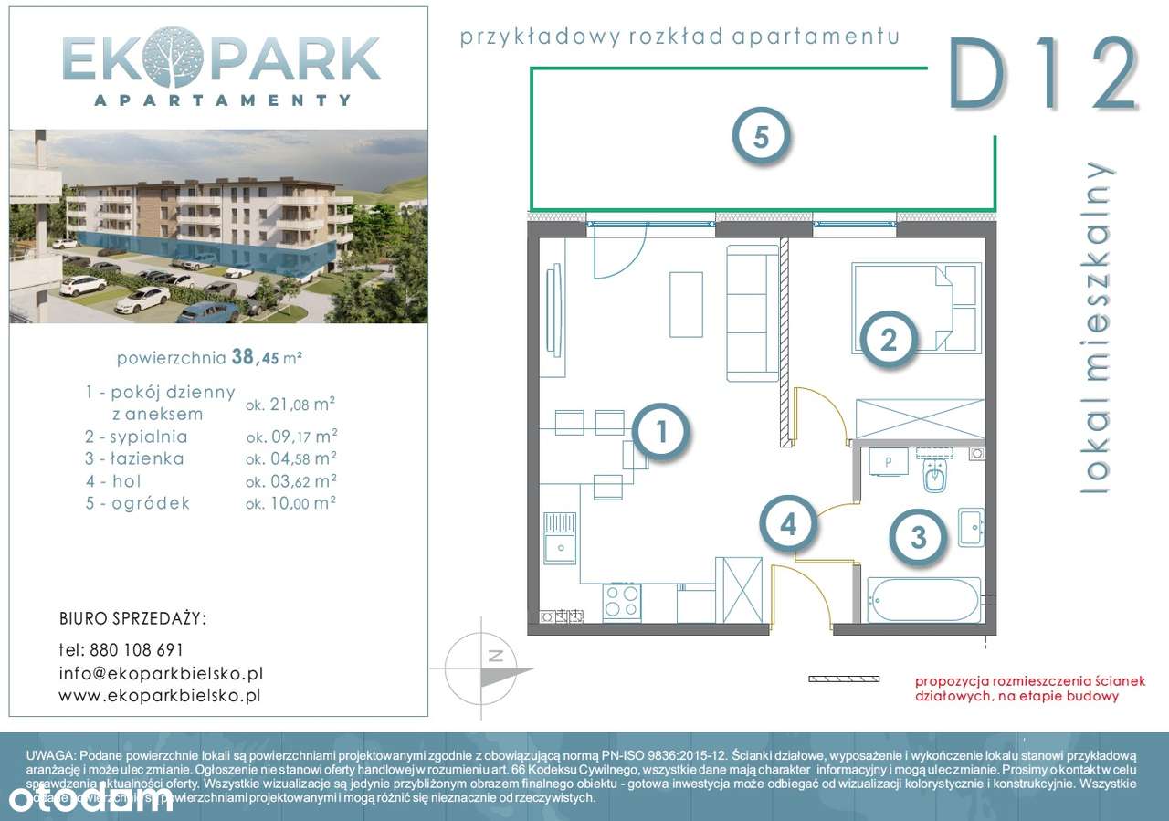Parter z własnym ogródkiem i miejscem postojowym tuż obok.-8