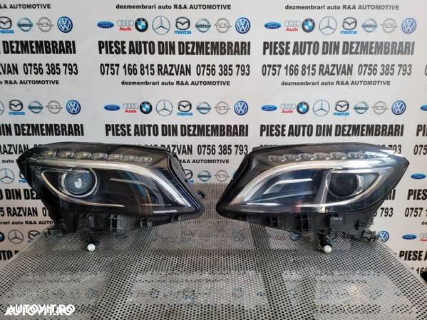 Faruri Far Stanga Dreapta FULL LED  Mercedes Gla X156 W156 Facelift Complete Volan Stanga - 1