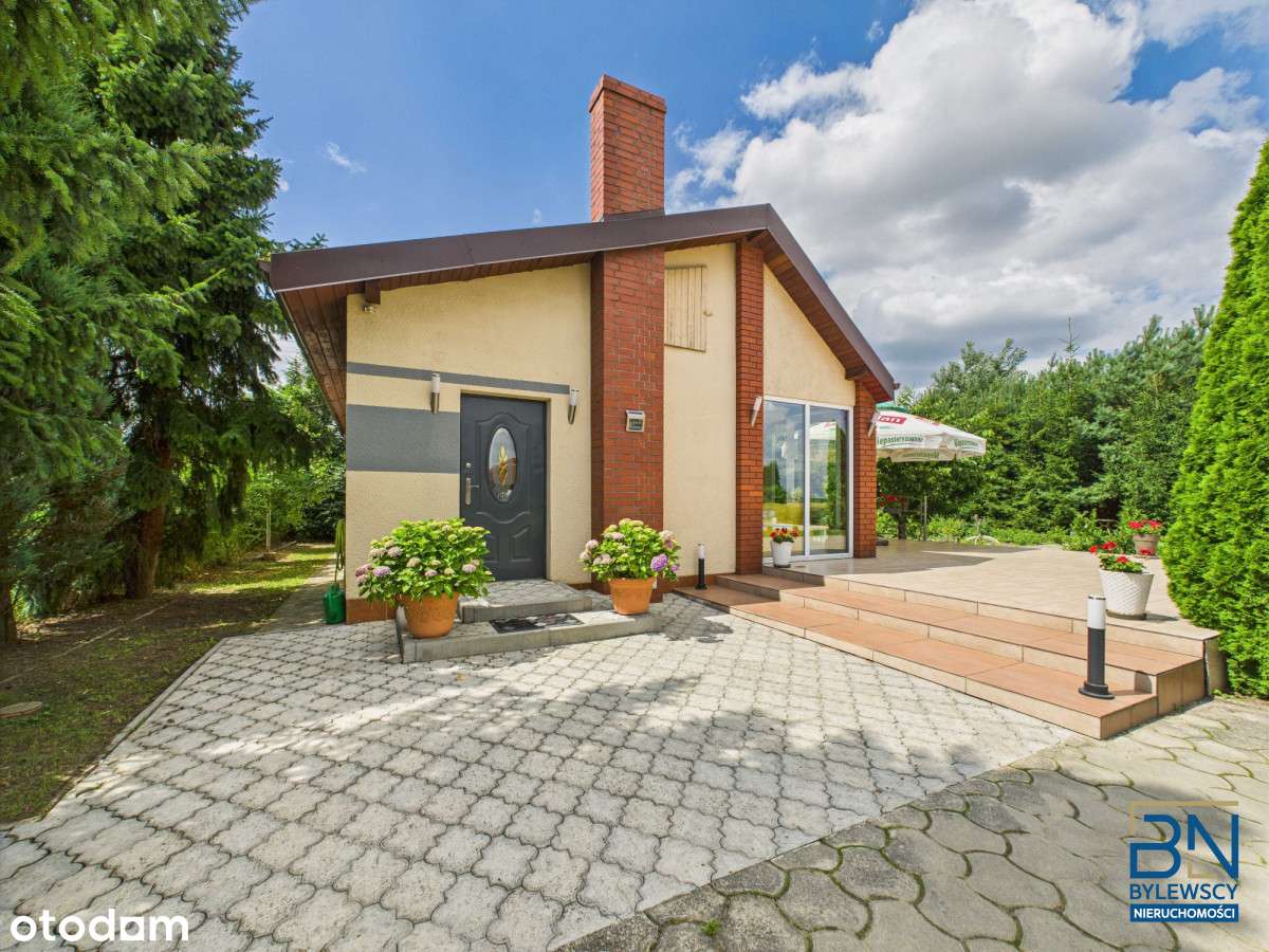 Las | Basen | Domek | Ustronie, gm. Borek Wlkp.-5