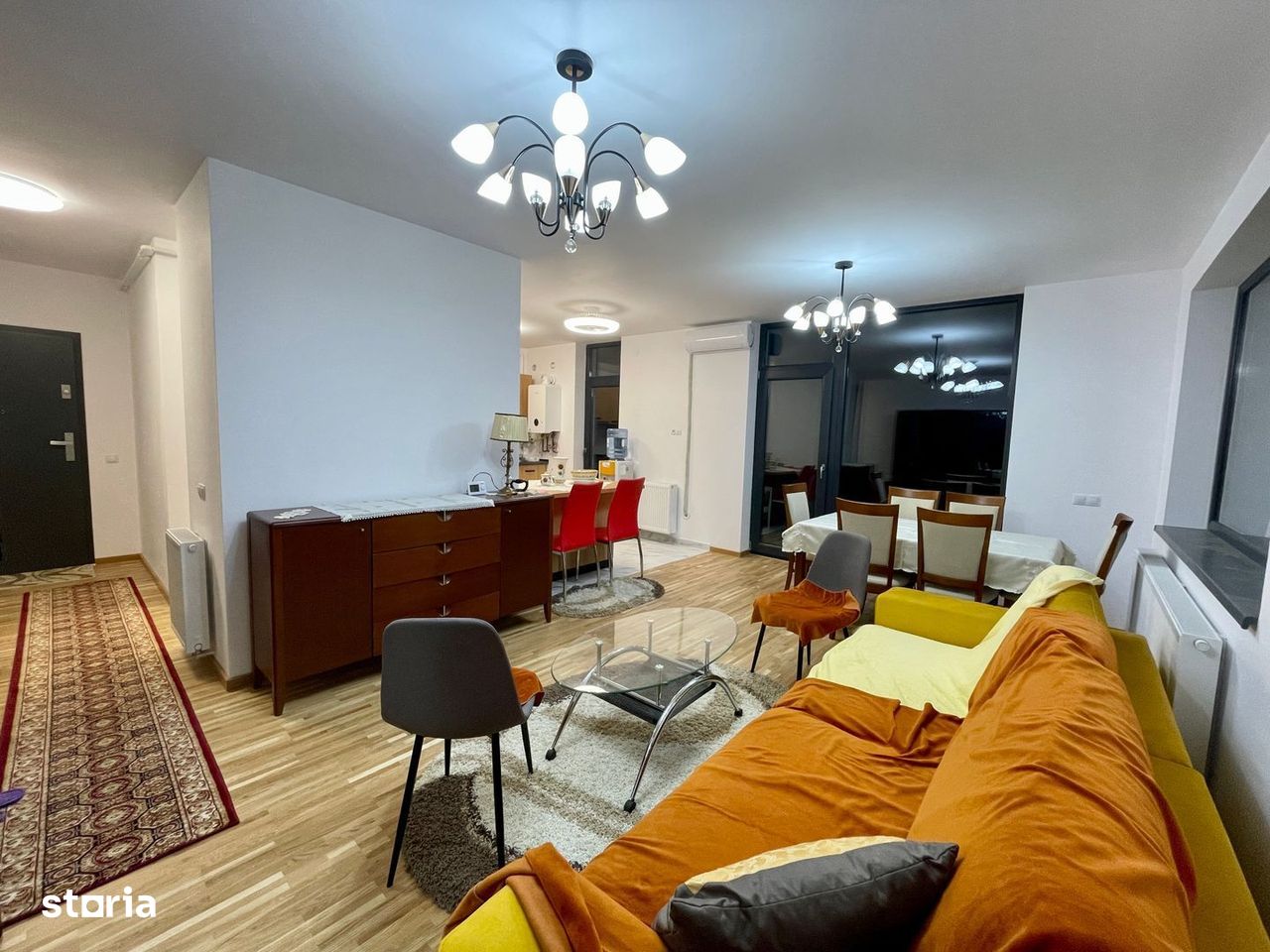 Apartament de vanzare cu 3 camere 87 mp, mobilat utilat Selimbar