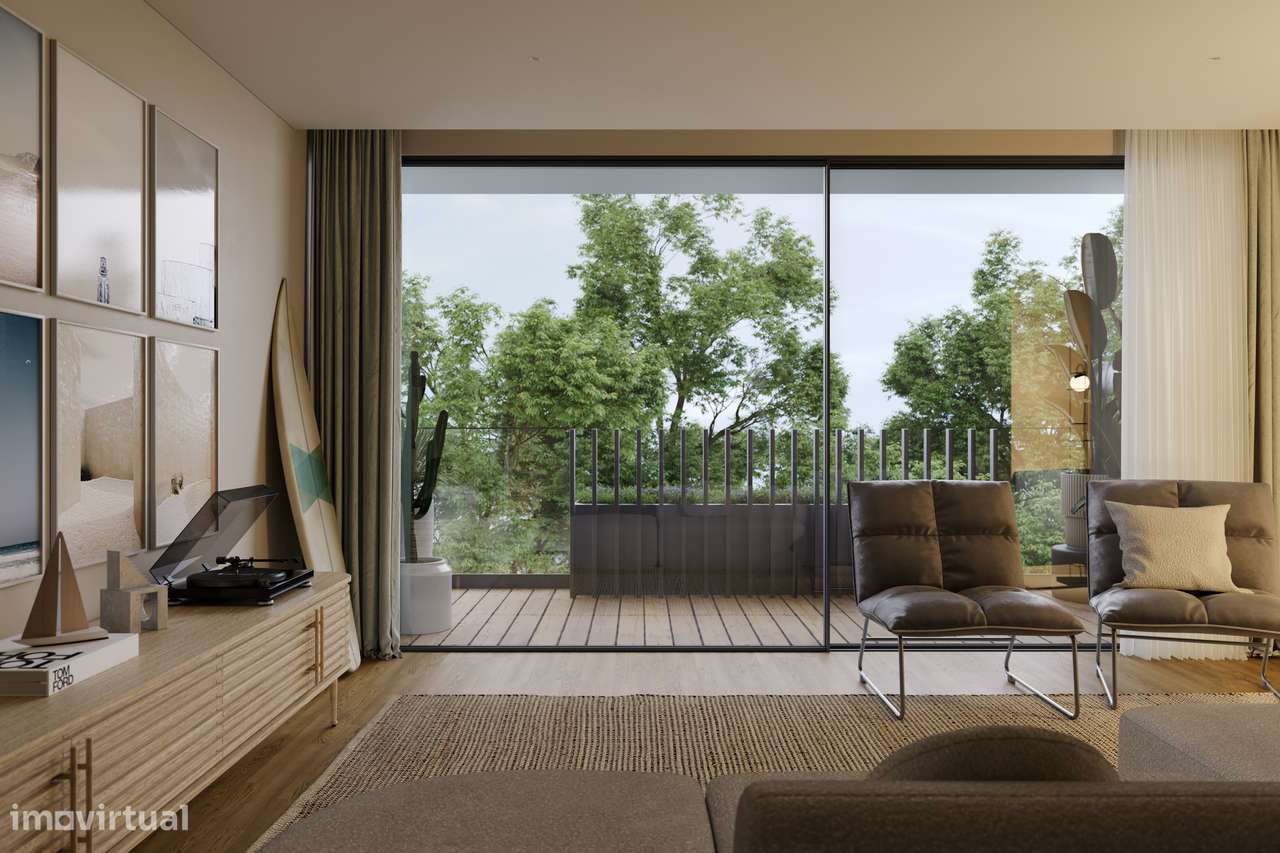 T1 Novo c/ Lugar de Garagem em Santa Marinha (Coimbrões)-12