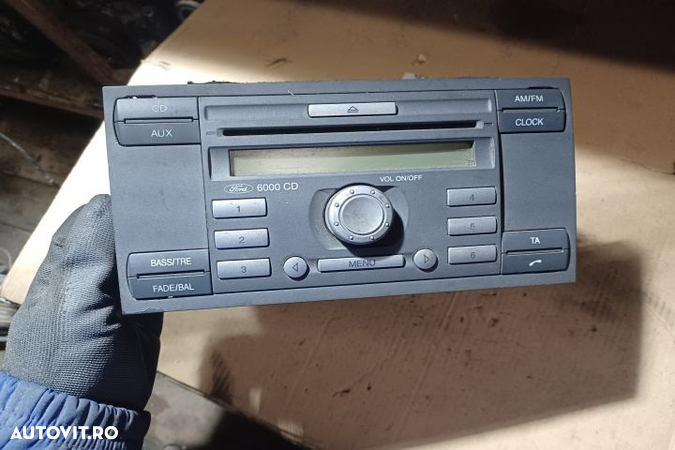 Radio cd Ford Fiesta 5  [din 2001 pana  2007] Hatchback 5-usi 1.25 MT (70 hp) - 4