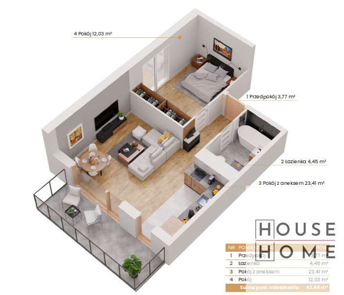 Nowe mieszkanie gotowe do odbioru!-1