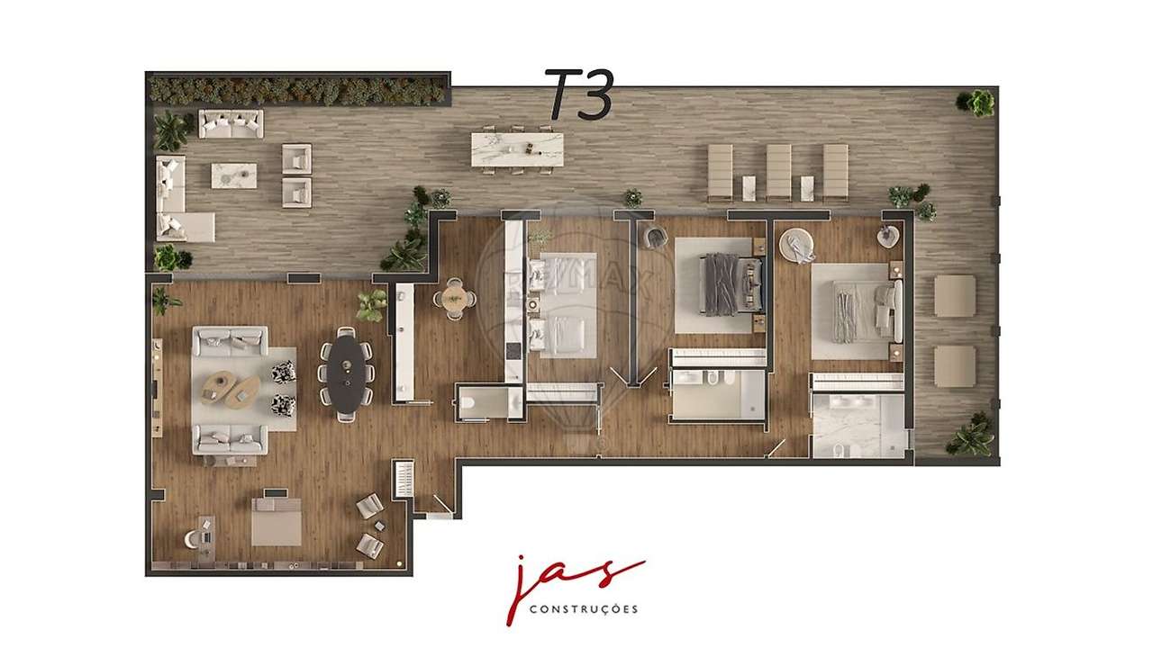 Apartamento T3 para venda-33