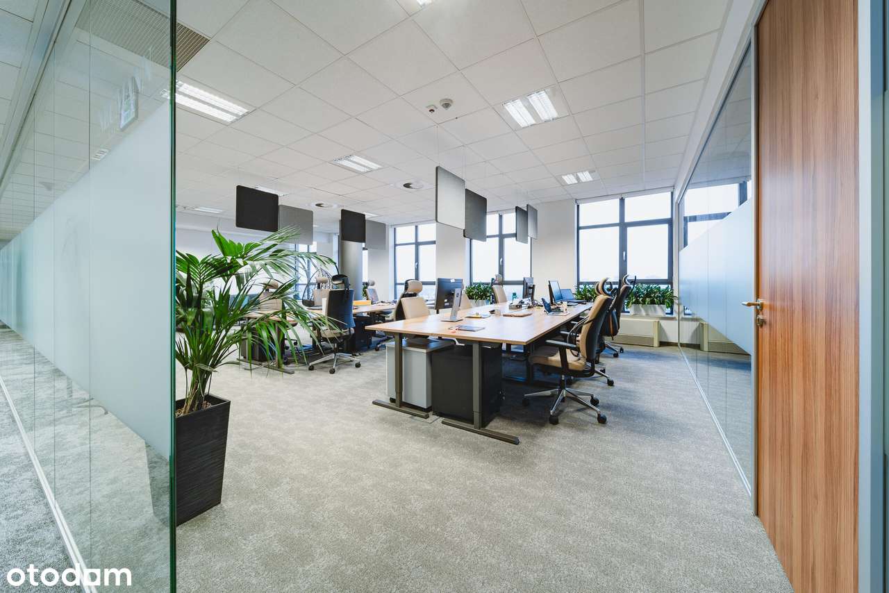 Gotowe biuro do wynajęcia blisko centrum Warszawy, 1 300 m2 - Pełny obrazek: 4/10