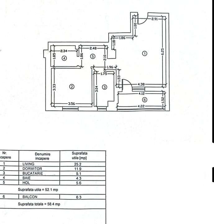 Vanzare Apartament cu bucatarie inchisa bloc nou-1