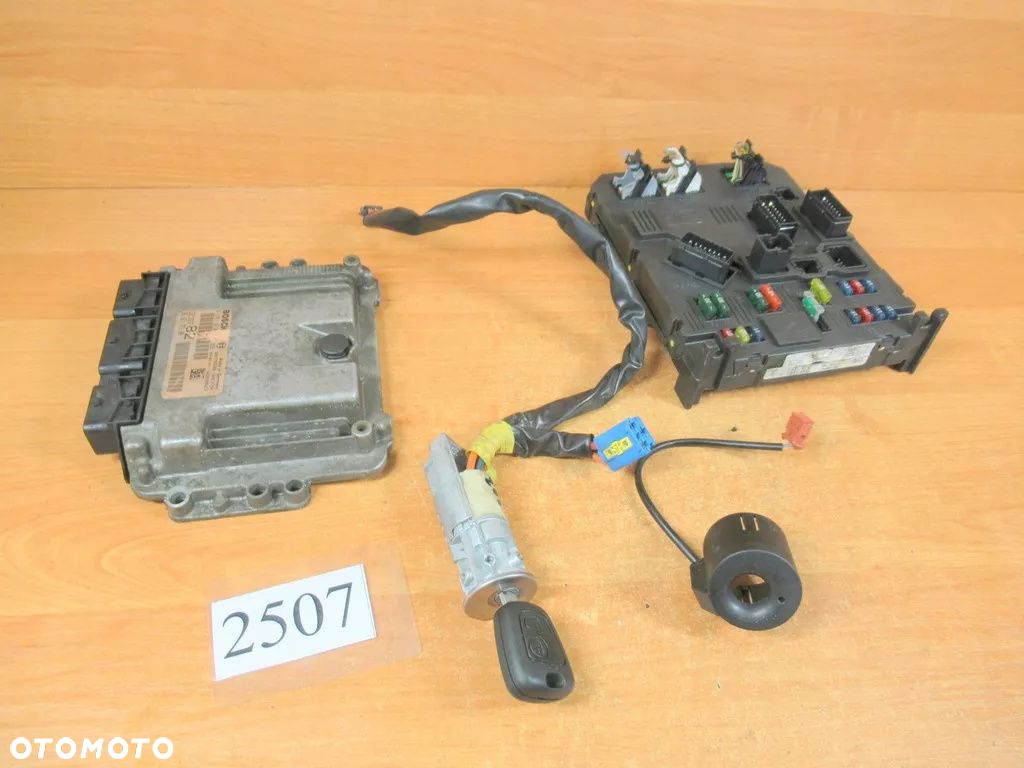 KOMPUTER ZESTAW PEUGEOT 206 1,4 HDI 0281010707 - 6