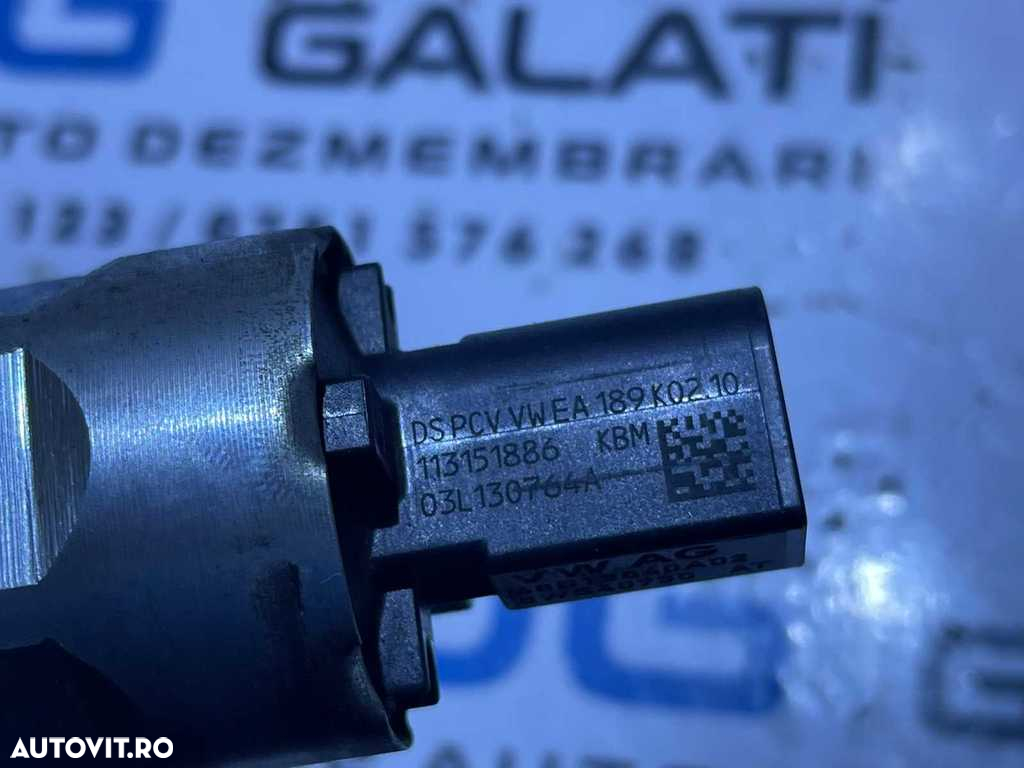 Rampa Presiune Injectoare Senzor Regulator Skoda Roomster 1.6 TDI CAY CAYA CAYB CAYC 2011 - 2015 Cod 03L130764A 03L906054A 03L089H - 7