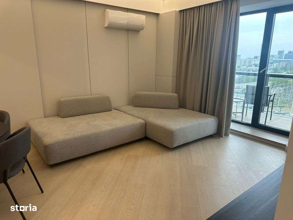 2 Camere Cortina North Aviatiei Pipera Terasa Parcare Design Premium - Imagine principală: 5/19