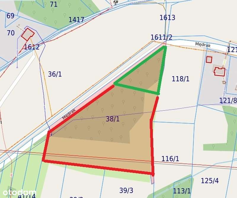 Tłuczań , gm Brzeźnica, 1,14 ha, z pozwoleniem na budowę, kameralna-6
