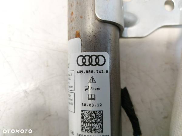 Audi A6 C7 ALLROAD KURTYNA AIRBAG PRAWA 4G9880742B - 3