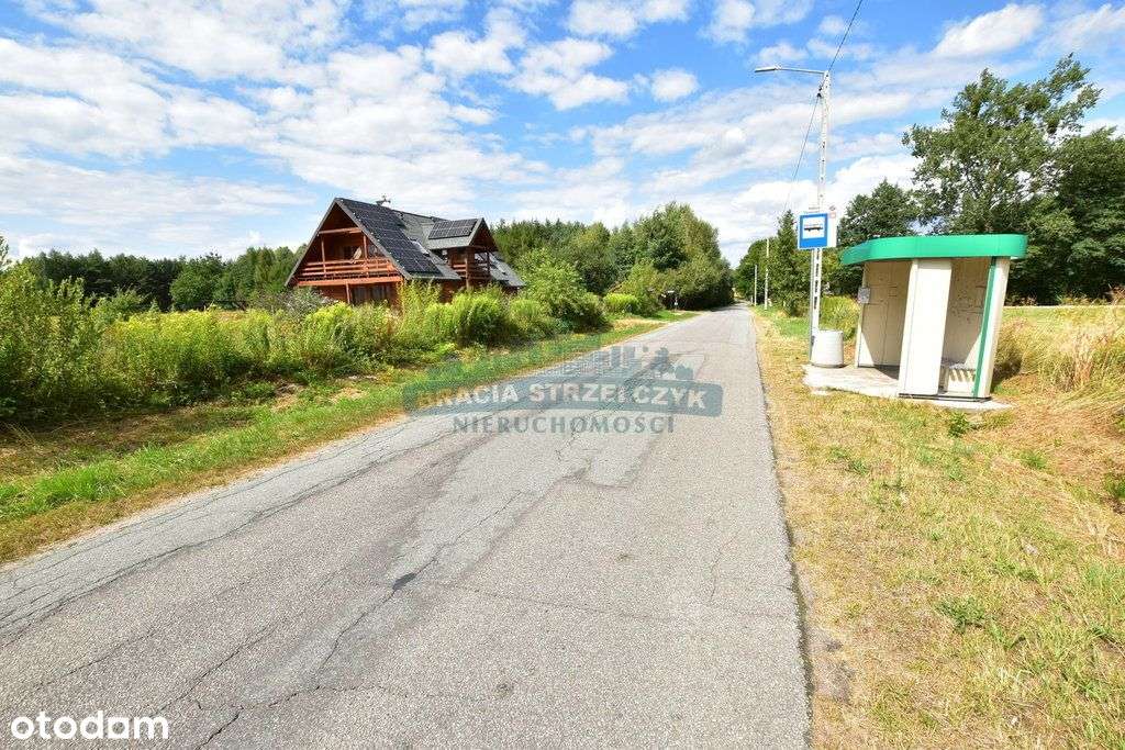 Urokliwa działka z mediami w drodze-5