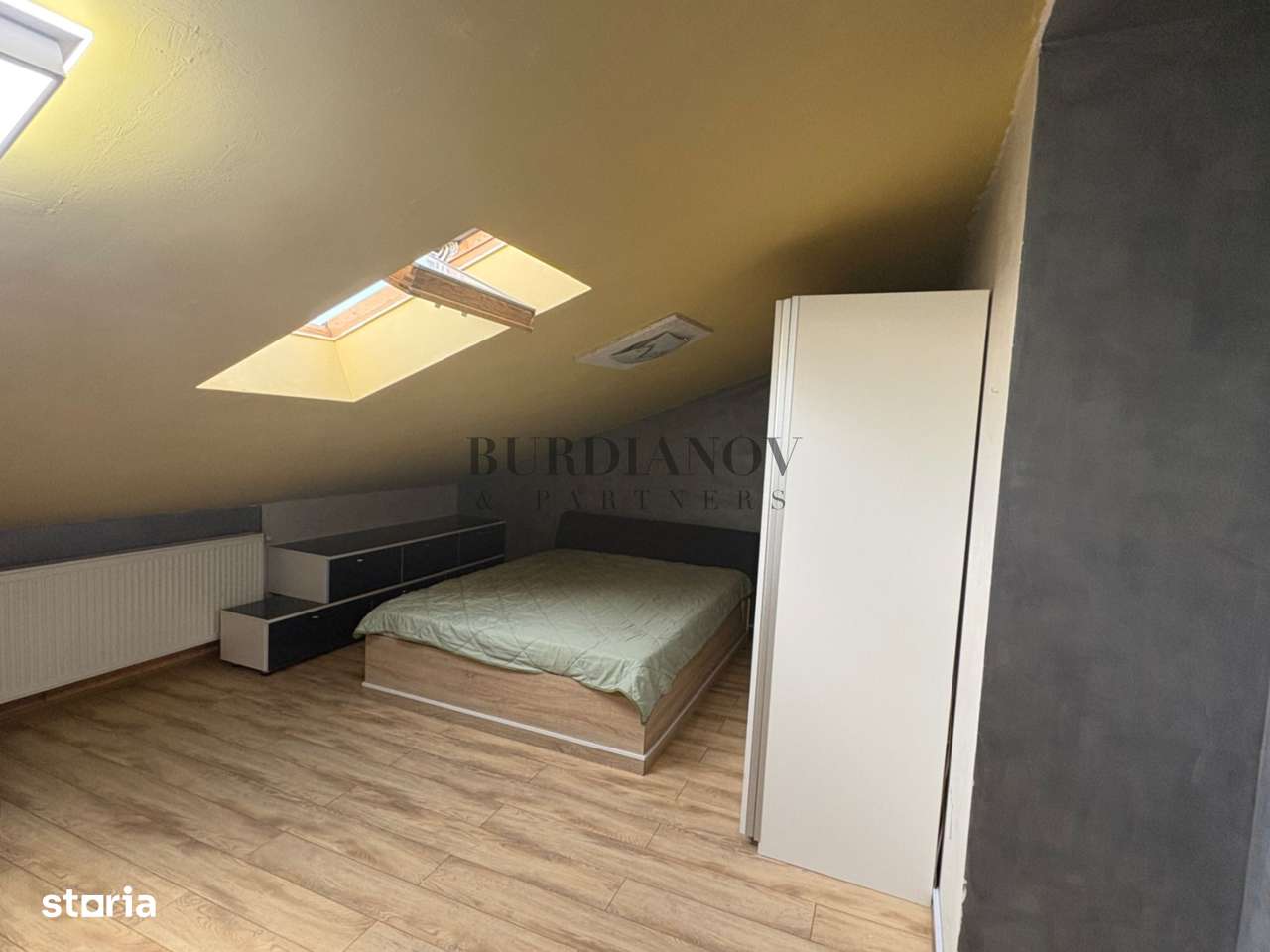 Garsonieră la mansardă - Dobroești - 34 mp utili - Centrală proprie-5