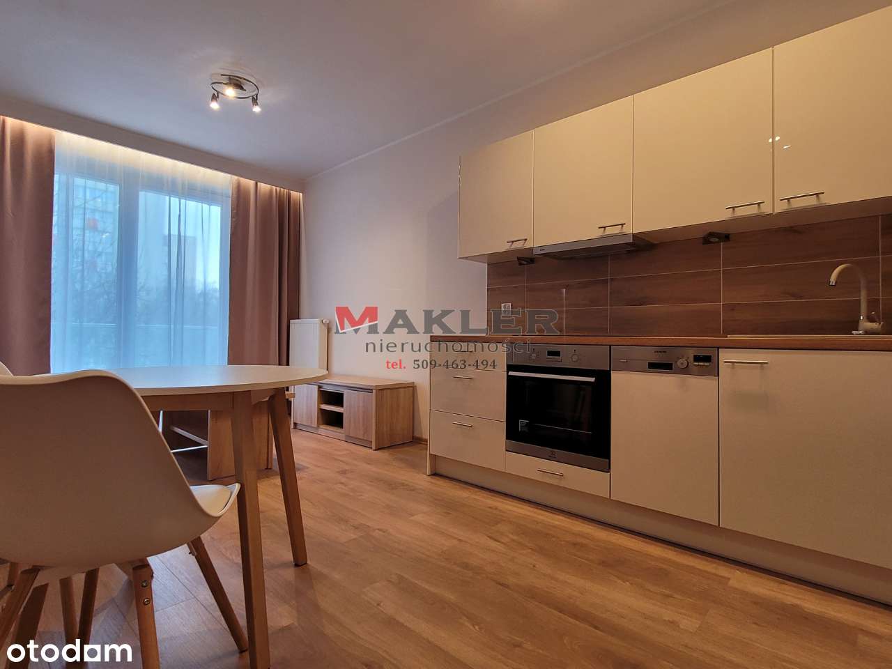 Centrum k. Galaxy 2-pokojowe, balkon, 2700zł plus opłaty,nowe budownic - Pełny obrazek: 4/18