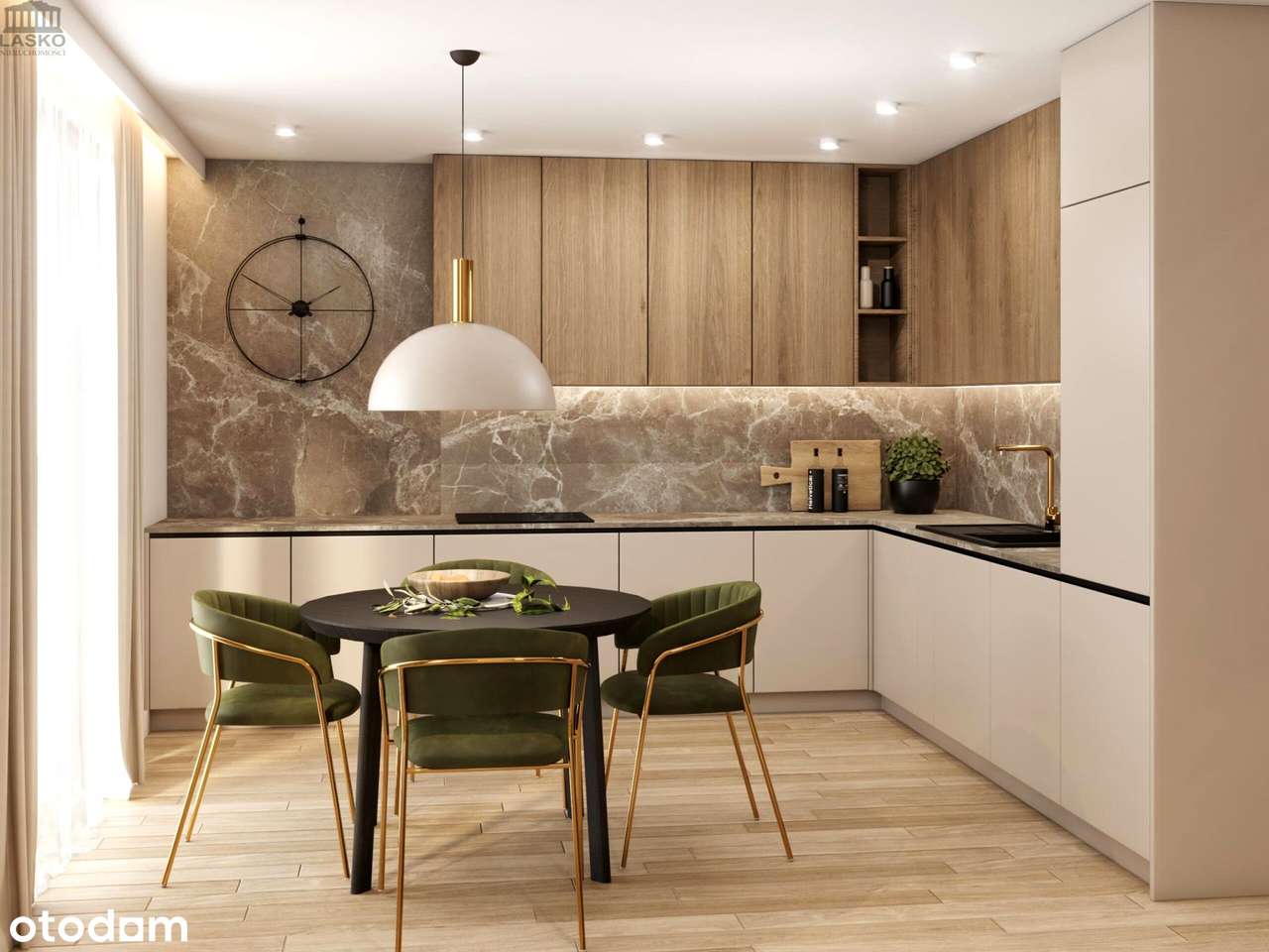 Mieszkanie z dwoma balkonami w centrum miasta-3