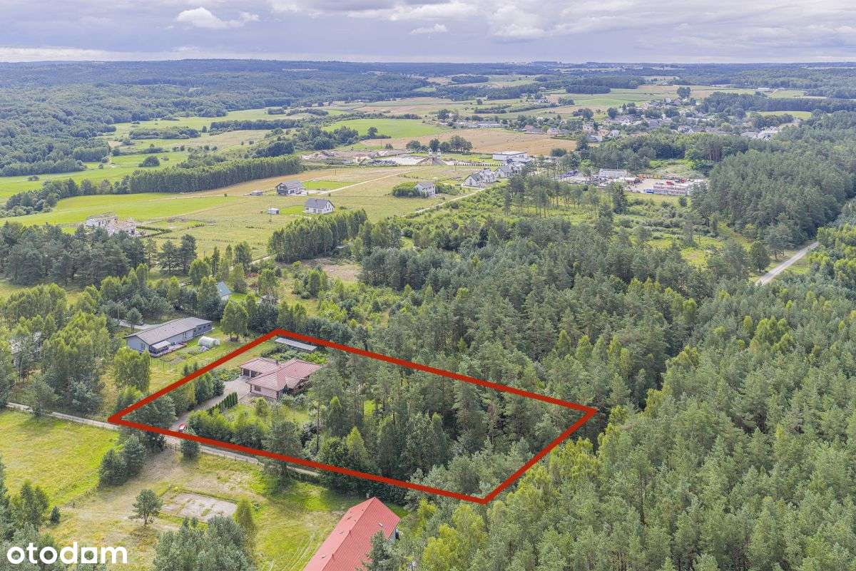 Posiadłość, 7500m2! w Dąbrówce k. Wejherowa-3