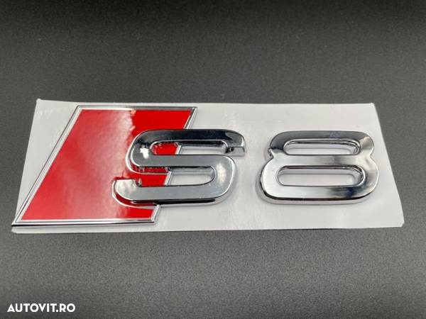 Set embleme Premium Audi S8 - 7