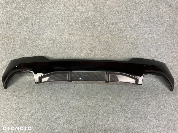 DYFUZOR SPOILER NAKŁADKA ZDERZAKA TYŁ ZDERZAK - BMW 4 G22 G23 M-PAKIET M-PERFORMANCE CARBON - 2