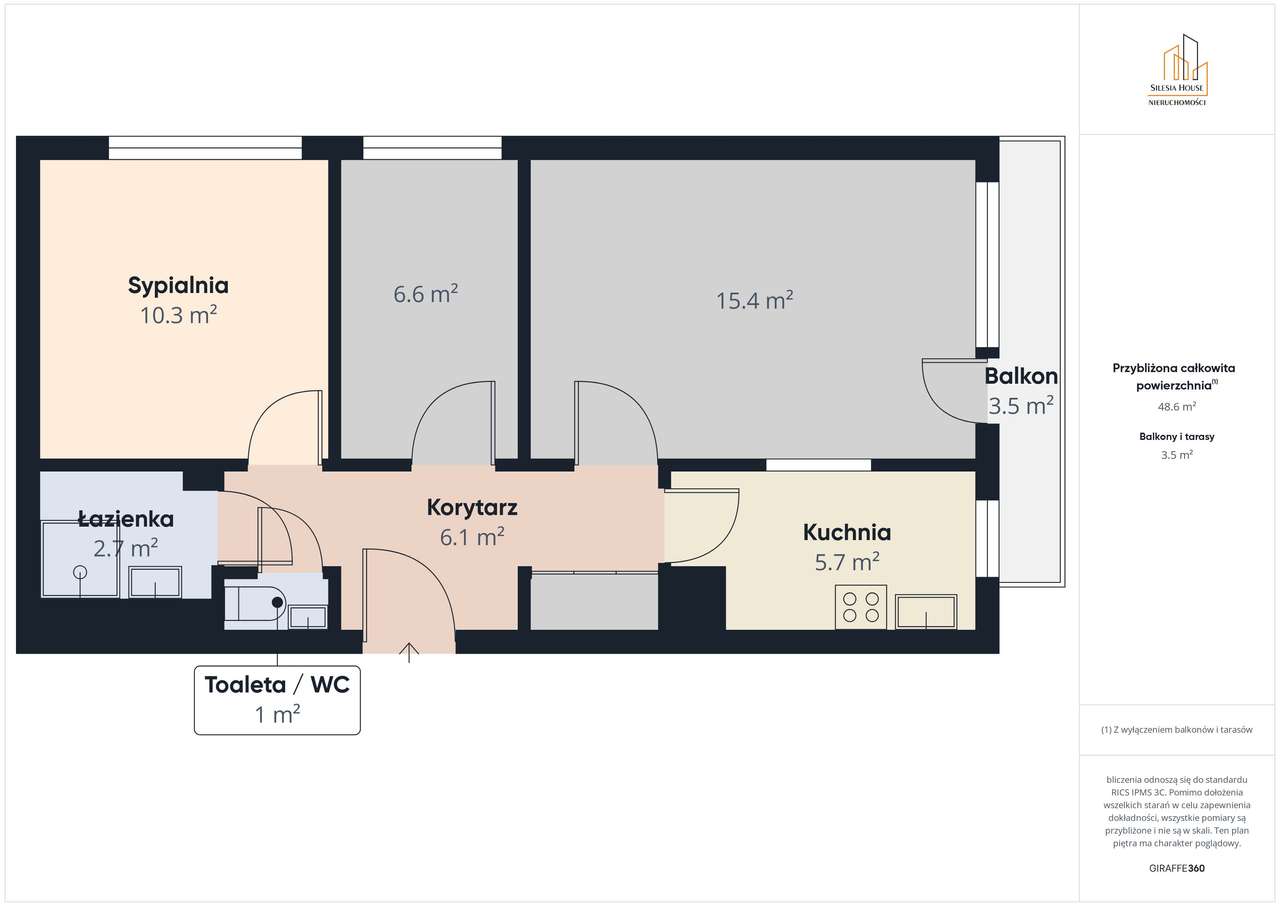Mieszkanie, 50 m², Dąbrowa Górnicza-18