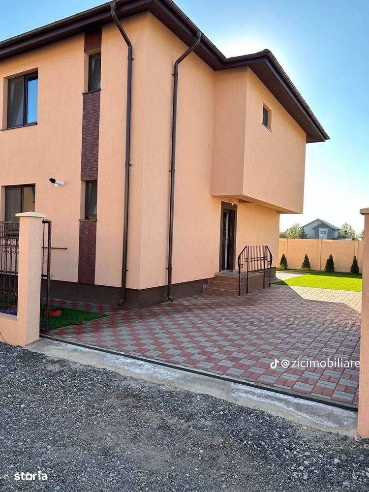 Vila P+1, 4 camere, teren 210mp | Bragadiru – Cartier Latin | Nou 2025 - Imagine principală: 2/18