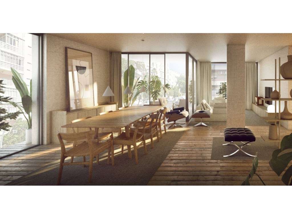 Apartamento duplex T3, com piscina privada no último piso e 2 estac... - Grande imagem: 5/46