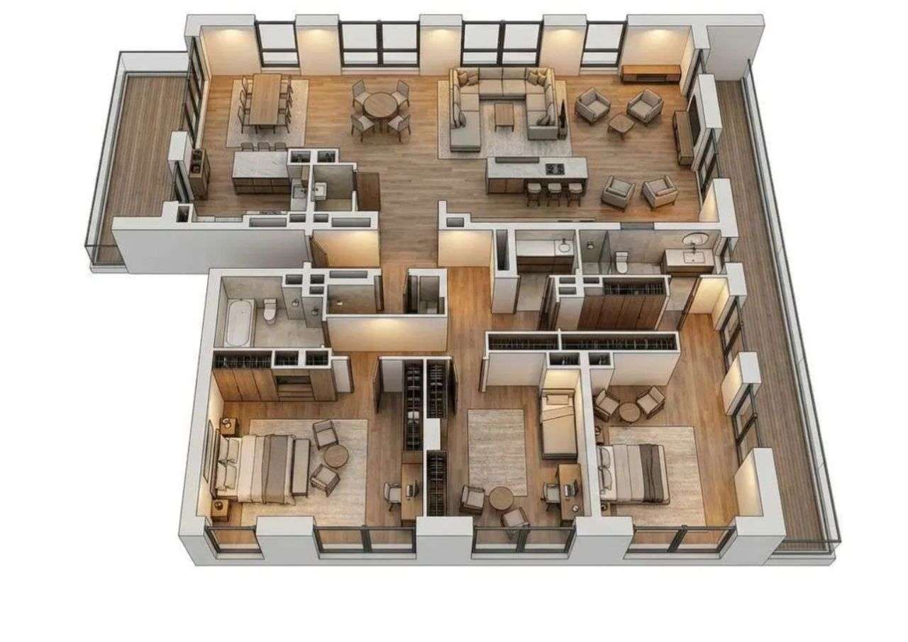 Unikatowy Apartament Loft 230 m² w centrum Łodzi-5