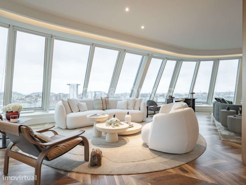 Penthouse De Autor No Saldanha Obra Prima Curada Sob Uma Cupula De