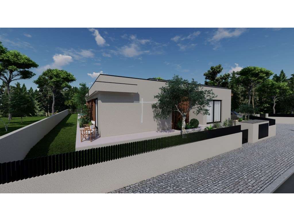 Moradia isolada T4, arquitetura contemporânea com garagem e piscina...-11