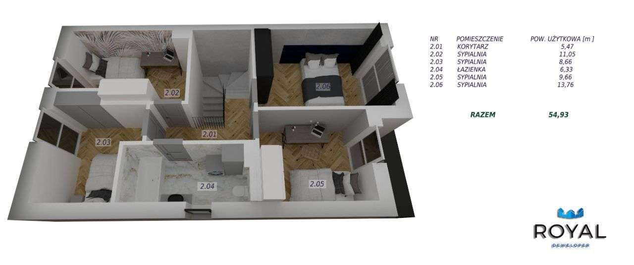 Dom w zabudowie bliźniaczej - 4 sypialnie-6