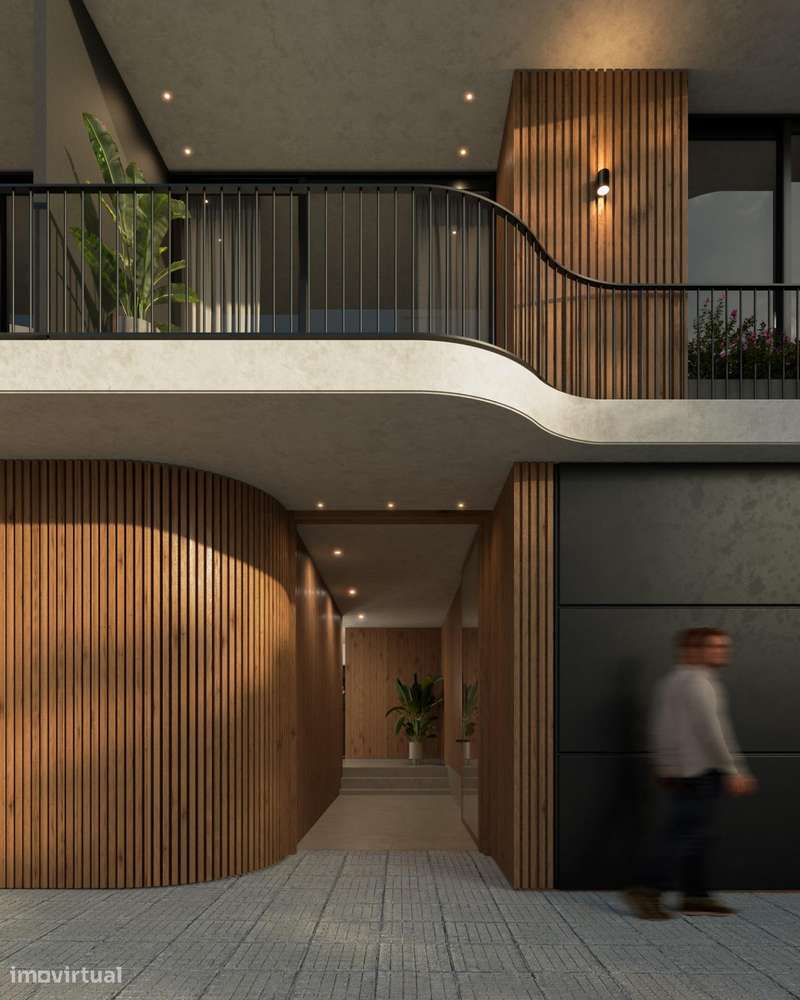 Apartamento T1+1 com terraço Matosinhos Sul-19