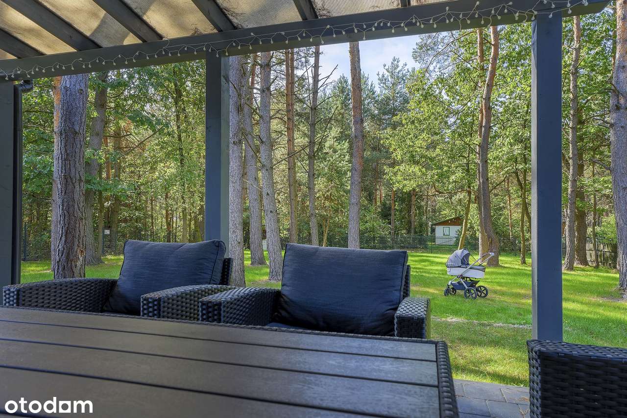 Czerwona Wola Nowoczesny dom nad rzeką w otulinie lasu-16