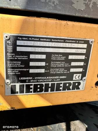 Liebherr A900C,316,ZW900,CAT 313D - 10