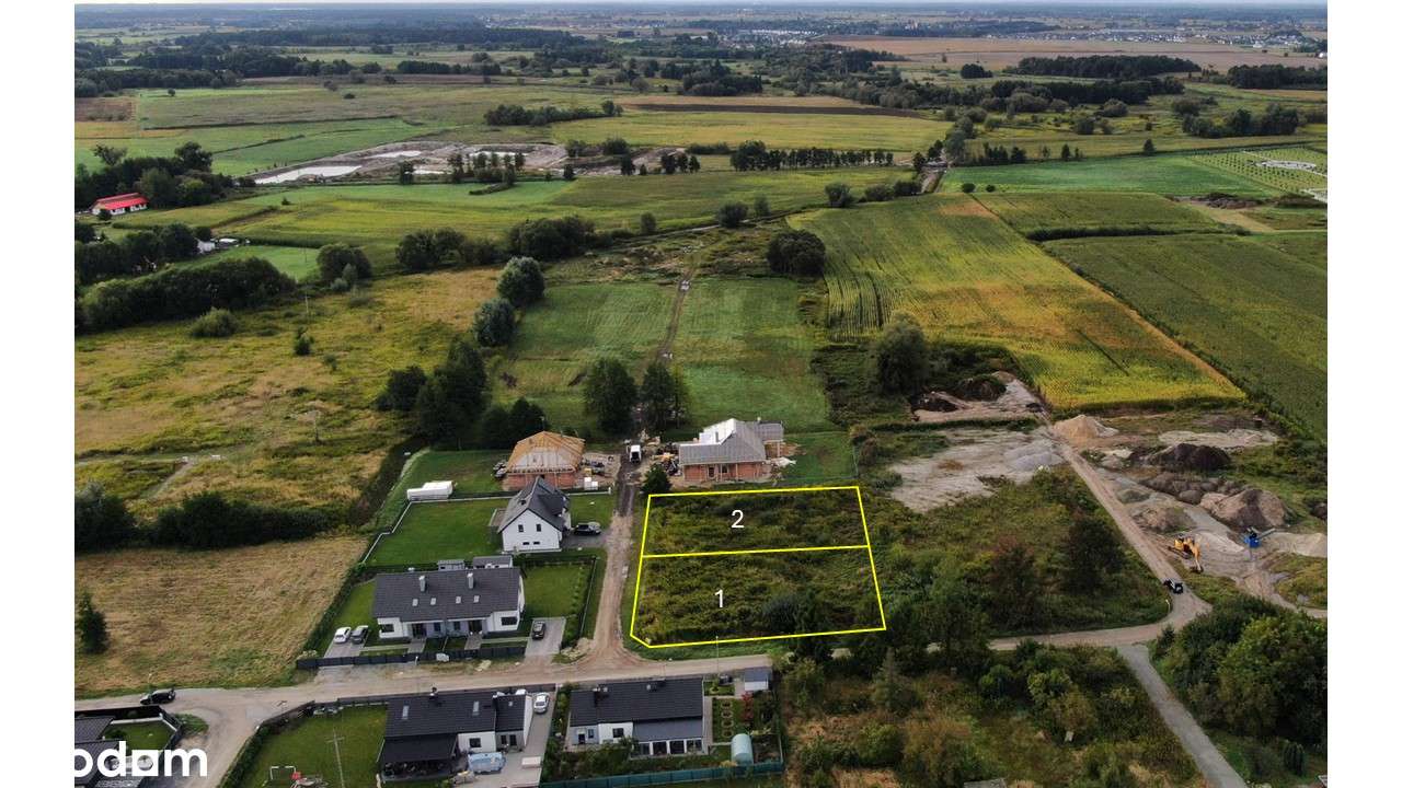 Brzezia Łąka | gm. Długołęka | Działka budowlana | MPZP-3