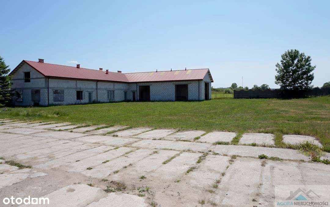 Hala Produkcyjno-Magazynowa + murowany budynek, okolice Płocka-10