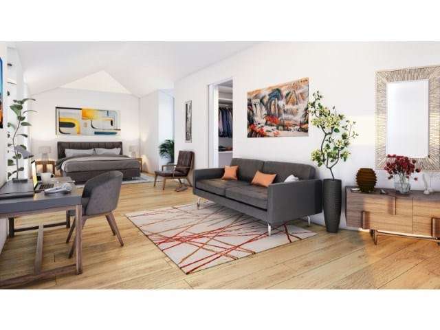 Apartamento T2  Duplex com 2 Terraços,  2 Garagens e Arrecadação - Grande imagem: 3/6