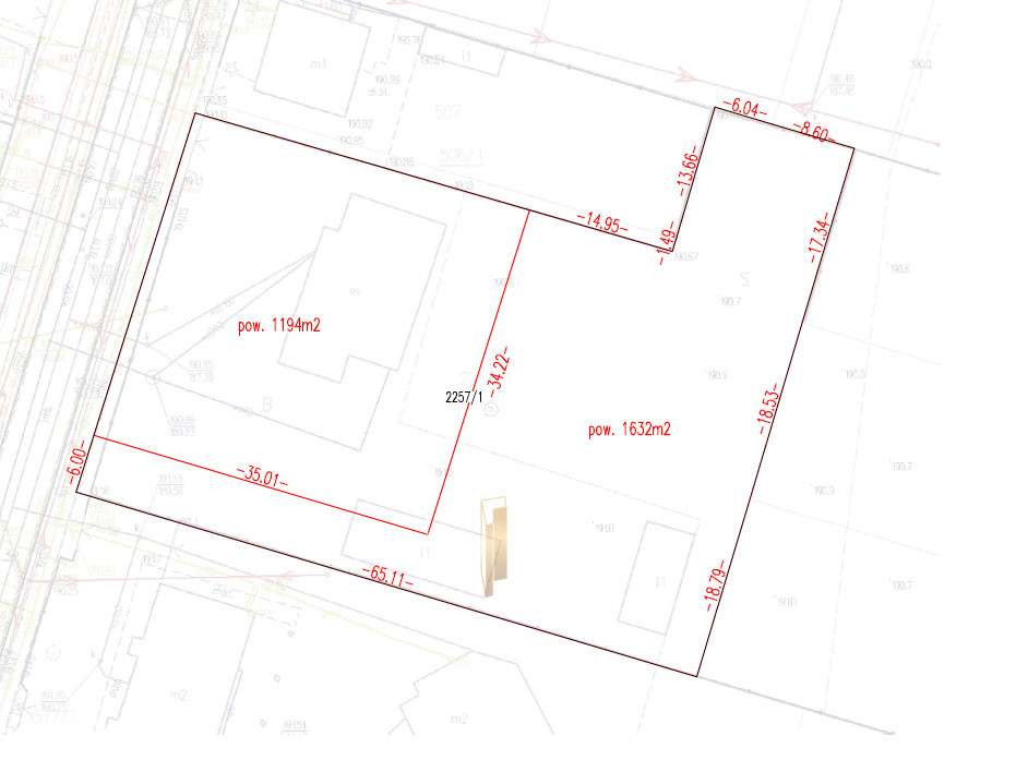 Teren budowlany z podziałem Ksawerów-6