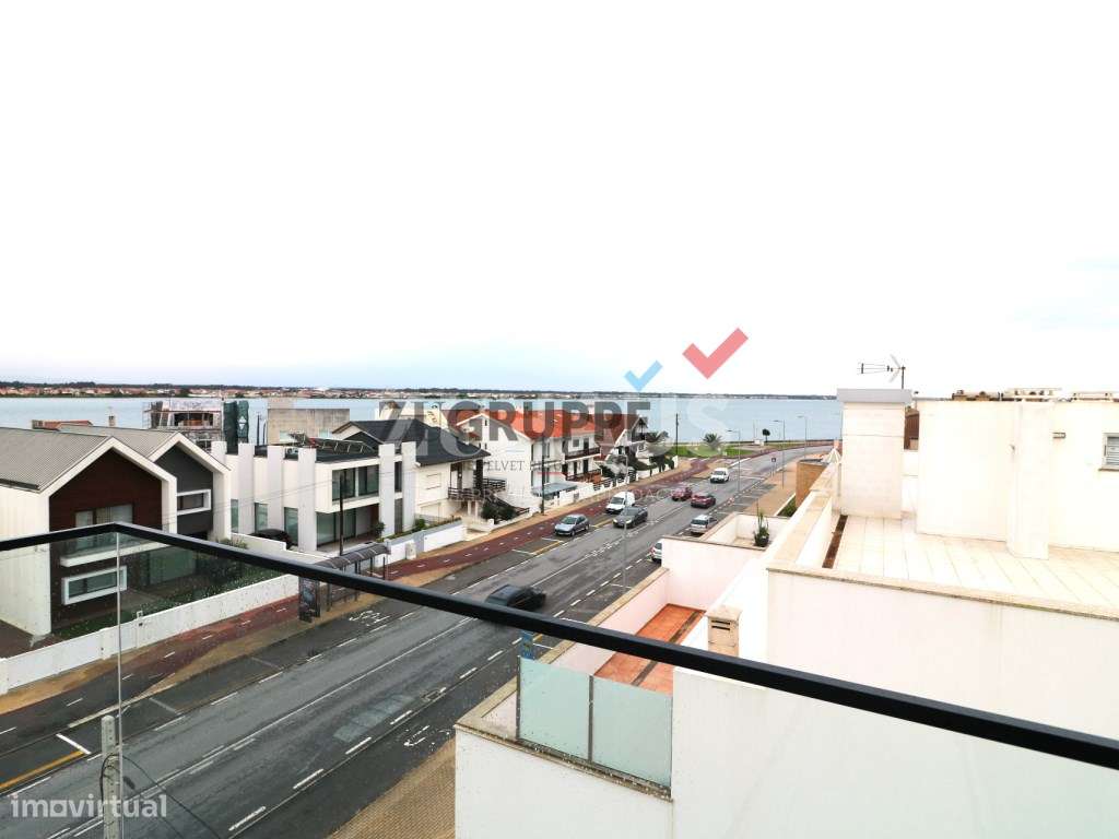 Apartamento T3 com terraço de 237 m2 com vistas Mar e Ria situado n...-15