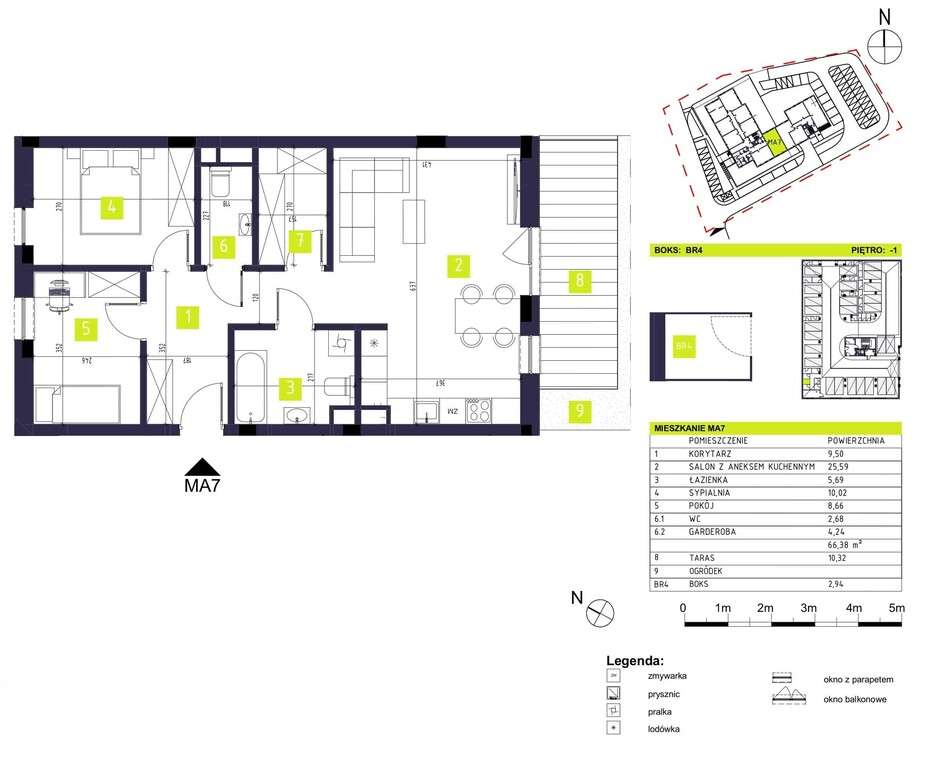 Duży salon z aneksem | Wilkowyja | ŚWIETNA CENA | rodzinne osiedle - Pełny obrazek: 5/6