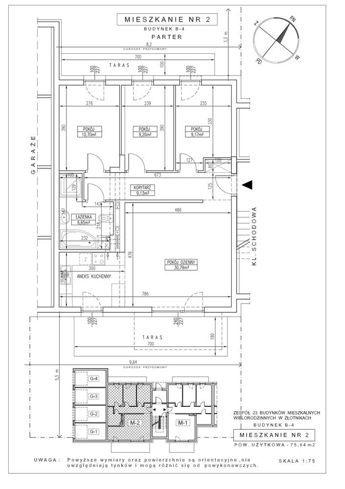 4 pok. z ogrodem | rynek pierwotny | os. Złotniki Park-6