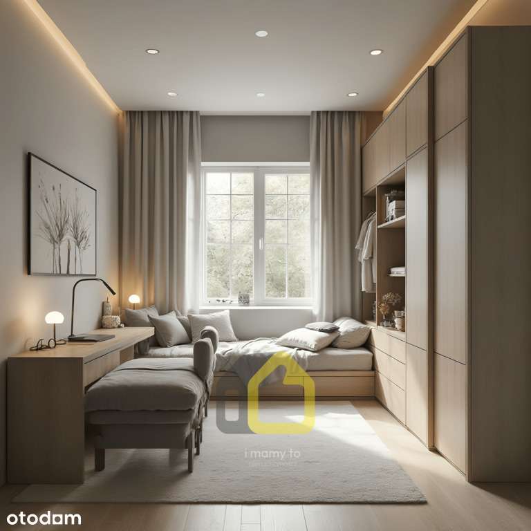 Wieczorne słońce w salonie | 3 pokoje | spacer 360-2