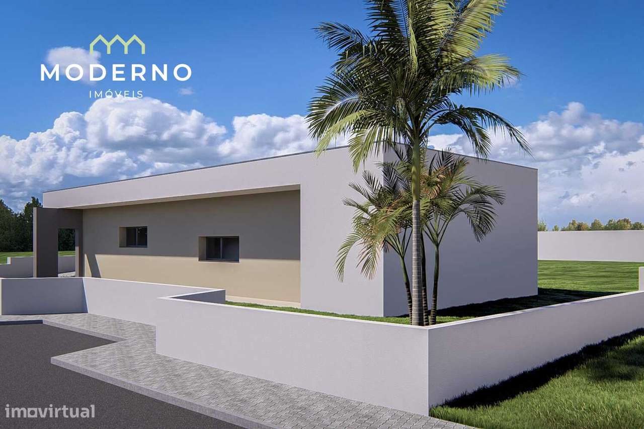 Moradia Térrea T4 com piscina (nova, em construção)-14