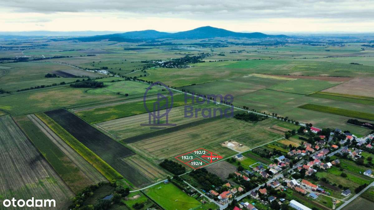 Widok na Ślężę| 3 ostatnie działki| Budowa S8-1